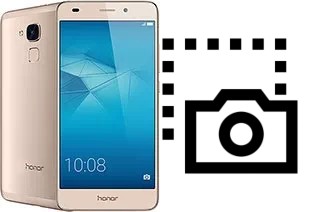 Captura de tela no Huawei Honor 5c