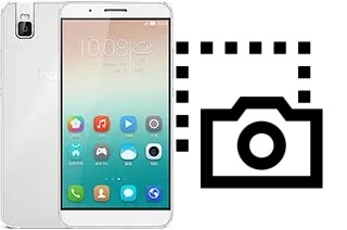 Tirar print no Huawei Honor 7i