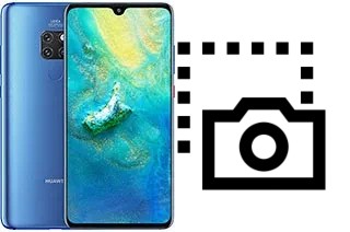 Tirar print no Huawei Mate 20