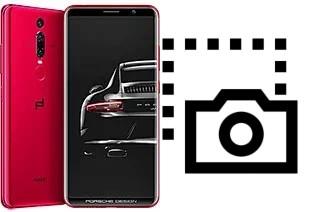 Tirar print no Huawei Mate RS Porsche Design