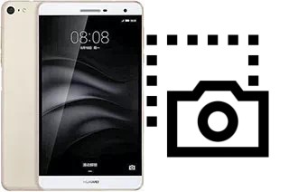 Captura de tela no Huawei MediaPad M2 7.0