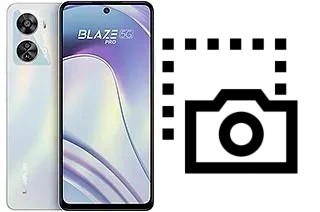 Tirar print no Lava Blaze Pro 5G