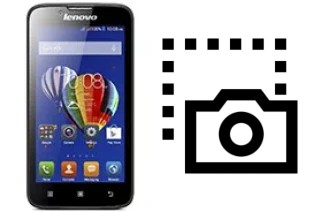 Tirar print no Lenovo A328