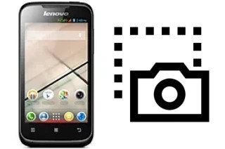 Tirar print no Lenovo A369i