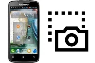 Tirar print no Lenovo A390