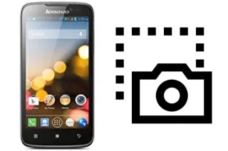 Tirar print no Lenovo A516