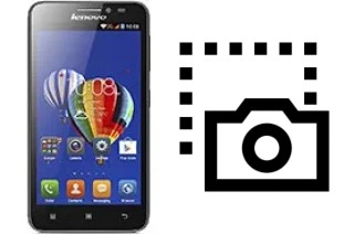 Tirar print no Lenovo A606