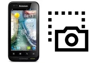 Tirar print no Lenovo A660