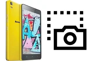 Tirar print no Lenovo K3 Note