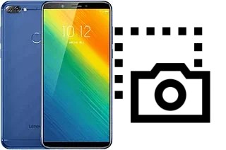 Tirar print no Lenovo K5 Note (2018)