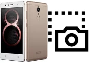 Tirar print no Lenovo K8