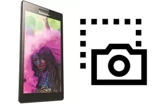 Tirar print no Lenovo Tab 2 A7-10