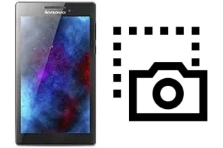 Tirar print no Lenovo Tab 2 A7-30