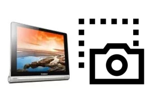 Tirar print no Lenovo Yoga Tablet 10