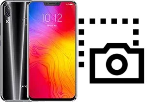 Tirar print no Lenovo Z5