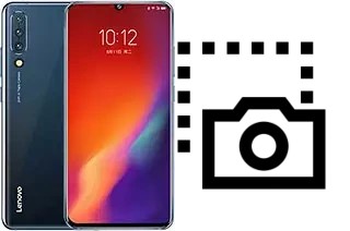 Tirar print no Lenovo Z6