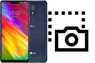 Tirar print no LG G7 Fit