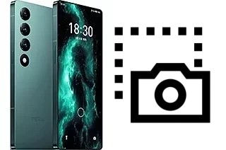 Captura de tela no Meizu 20 Infinity