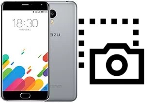 Tirar print no Meizu M1 Metal