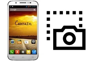 Tirar print no Micromax A119 Canvas XL