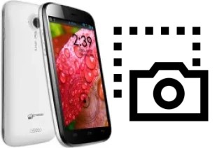 Tirar print no Micromax A116 Canvas HD