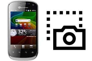 Tirar print no Micromax A75