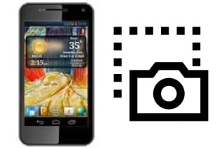 Tirar print no Micromax A90