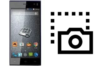 Tirar print no Micromax A99 Canvas Xpress