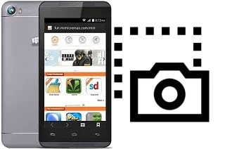 Tirar print no Micromax Canvas Fire 4 A107