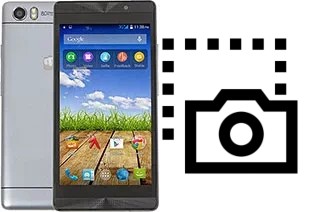 Tirar print no Micromax Canvas Fire 4G Plus Q412