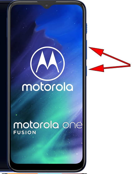 Captura de tela no Motorola One Fusion