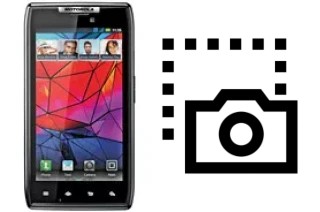 Tirar print no Motorola RAZR XT910