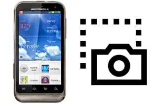 Captura de tela no Motorola DEFY XT XT556