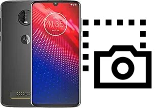 Tirar print no Motorola Moto Z4