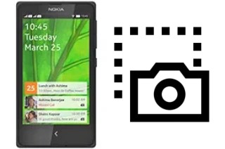 Tirar print no Nokia X+