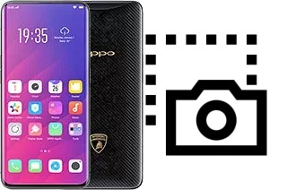 Tirar print no Oppo Find X Lamborghini Edition