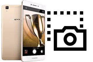 Captura de tela no Oppo R7s