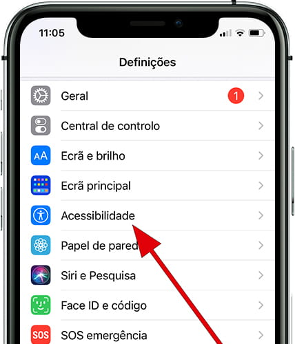 Acessibilidade iOS