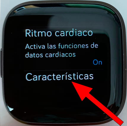 Caracteristicas Fitbit