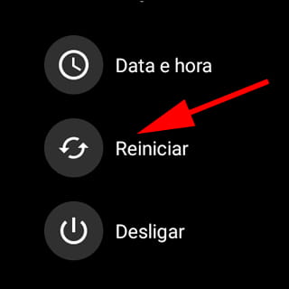 Reiniciar Wear OS