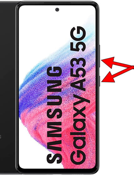 Tirar print no Samsung Galaxy A53 5G