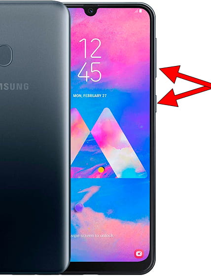 Tirar print no Samsung Galaxy M30