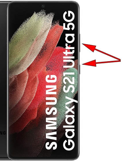 Tirar print no Samsung Galaxy S21 Ultra 5G