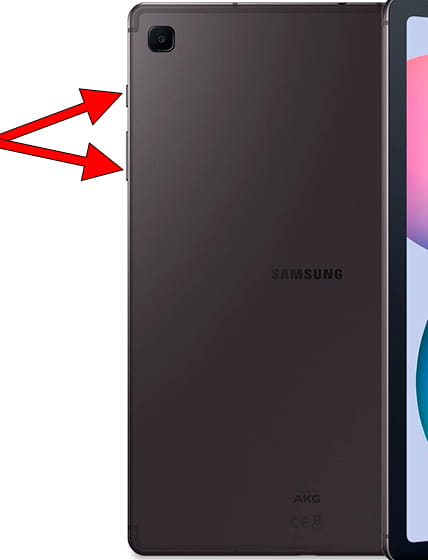 Tirar print no Samsung Galaxy Tab S6 Lite (2022)