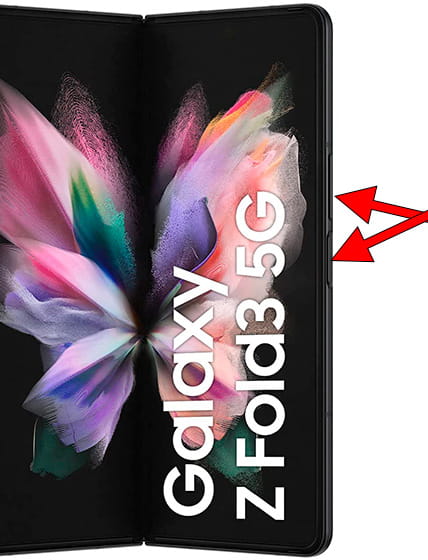 Tirar print no Samsung Galaxy Z Fold3 5G