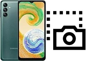 Tirar print no Samsung Galaxy A04s