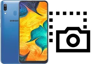 Tirar print no Samsung Galaxy A30