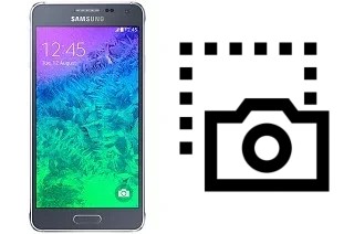 Tirar print no Samsung Galaxy Alpha