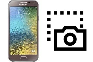 Tirar print no Samsung Galaxy E5