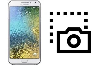 Tirar print no Samsung Galaxy E7